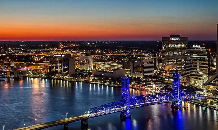 Downtown Jacksonville Skyline