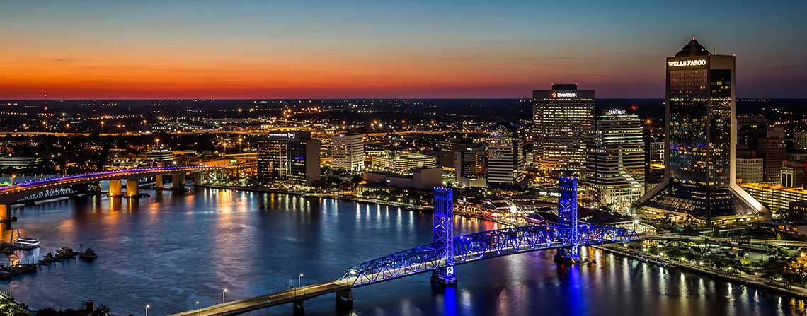 Downtown Jacksonville Skyline